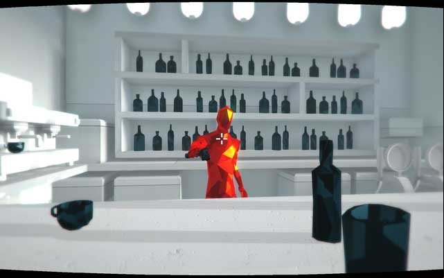 Pick up any element and throw it at your enemy. He will drop his weapon - Levels 6-10 - Walkthrough - SUPERHOT - Game Guide and Walkthrough