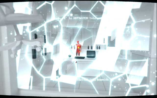 Use hotswitch to take control of the bandit from the building - Levels 16-20 - Walkthrough - SUPERHOT - Game Guide and Walkthrough
