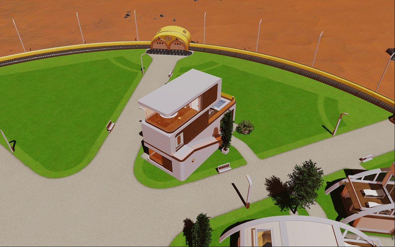 Just like the intelligent house, - this one provides comfort at the cost of living space - Expanding your base in Surviving Mars - Gameplay - Surviving Mars Game Guide