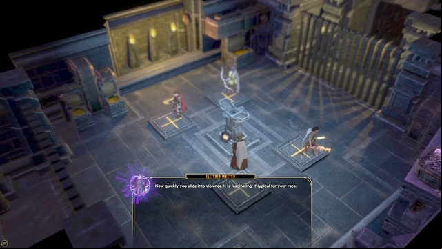to unlock the age, you need to deploy your party on the floor buttons (use, Stop command to make them stay put) - Prison For the Mind - Main quest | Forlorn Cliffs / Darklake District Walkthrough - Forlorn Cliffs / Darklake District - Sword Coast Legends Game Guide