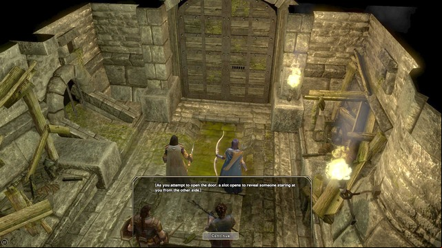 Keep going through the sewers until you reach the main gate leading to Luskan (M4, Rickel) - Making an Entrance - Main quest | City Gates Walkthrough - City Gates - Sword Coast Legends Game Guide