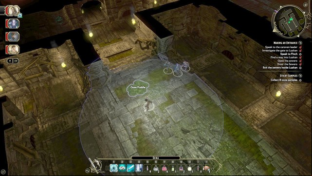Talk to Relonas apprentice (M3, Apprentice) - Side quests | City Gates Walkthrough - City Gates - Sword Coast Legends Game Guide