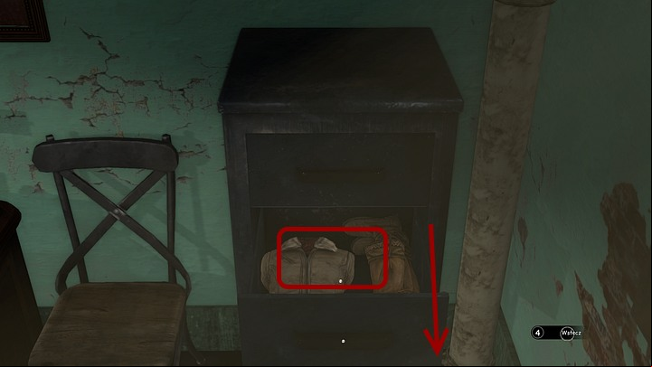 In zoom, slide out the second drawer by sliding the mouse down and collect the things - Find the doctor | Chapter one | Walkthrough - Chapter one - Syberia 3 Game Guide