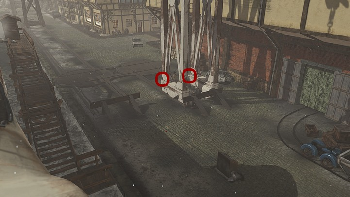 It is time to manipulate the crane - to get on it you must zoom in the with the buttons (on the bottom left) and use the same code as the one used to open the hangars gate (0509) - Load the coal on the Krystal | Chapter three | Walkthrough - Chapter three - Syberia 3 Game Guide