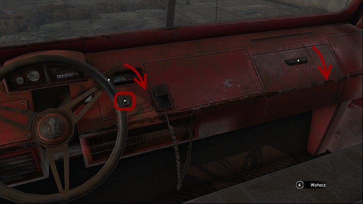 Open the glovebox in front of the engers seat - Open the conduits | Chapter six | Walkthrough - Chapter six - Syberia 3 Game Guide