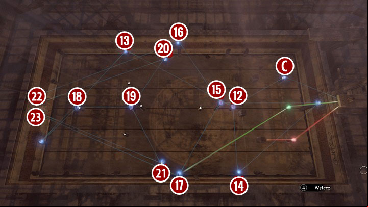 Then the blue ones - Open the gates of the temple - Chapter seven - Syberia 3 Game Guide