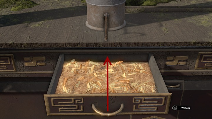 Now open the shelves and fill them with saw dust that you got from the metal basket that came across the river in exchange for the vodka - Give the ghosts a signal (smoke) - Chapter eight - Syberia 3 Game Guide