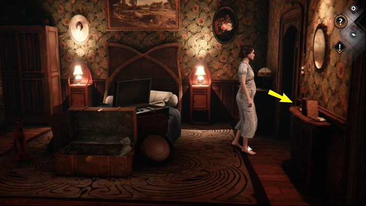 You can find the photo on the shelf by the door - Siberia The World Before: Vaghen - Rozes family house, winter 1937 - walkthrough - Walkthrough - Syberia The World Before Guide