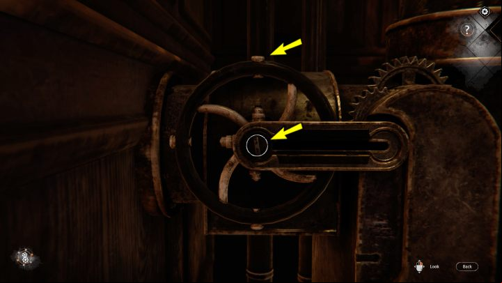 Grab the handle and move it to the right - Syberia The World Before: London - Foreign Office - walkthrough - Walkthrough - Syberia The World Before Guide