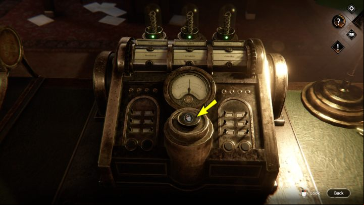Once the words are in the correct order, press the button on the telegraph and follow the guidance on the screen to open the message - Syberia The World Before: London - Foreign Office - walkthrough - Walkthrough - Syberia The World Before Guide