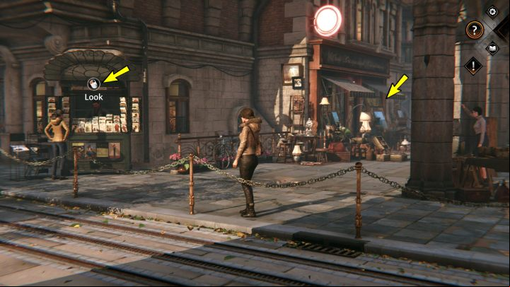 1 - Syberia The World Before: Vaghen - Antiques district, autumn 2005 - walkthrough - Walkthrough - Syberia The World Before Guide
