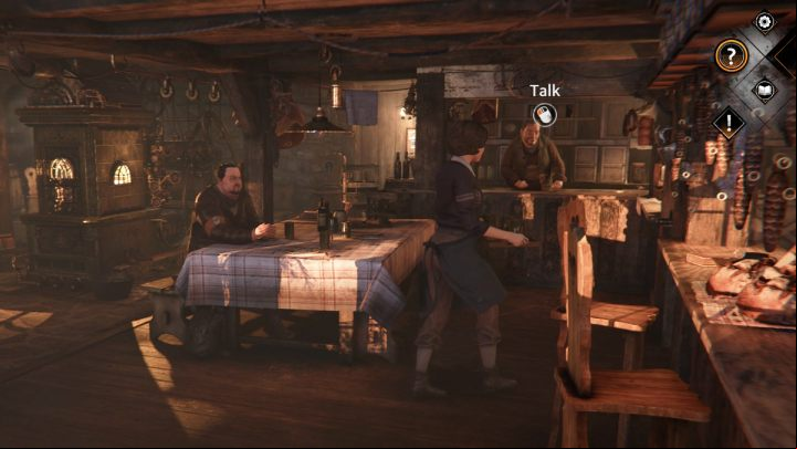 After completing all tasks from Herr Gustav, talk to him at the counter - Siberia The World Before: Vaghen - Silberspiegel refuge, summer 1937 part 1 - walkthrough - Walkthrough - Syberia The World Before Guide