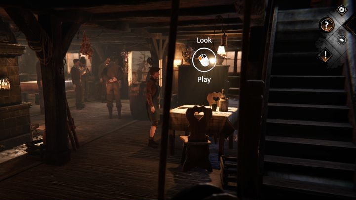 Click on the piano and select Play - Siberia The World Before: Vaghen - Silberspiegel refuge, summer 1937 part 1 - walkthrough - Walkthrough - Syberia The World Before Guide