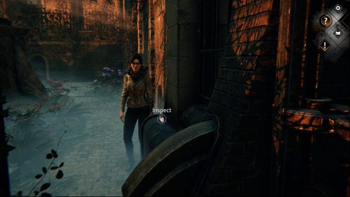 Go to section B - Syberia The World Before: Baden Island, cemetery part 2 - walkthrough - Walkthrough - Syberia The World Before Guide