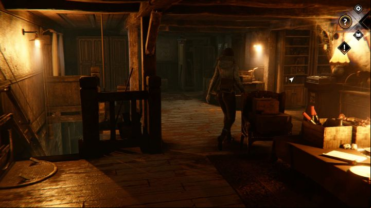 Get out of the tent and walk to the refuge - Syberia The World Before: Vaghen - Silberspiegel refuge, autumn 2005 part 3 - walkthrough - Walkthrough - Syberia The World Before Guide