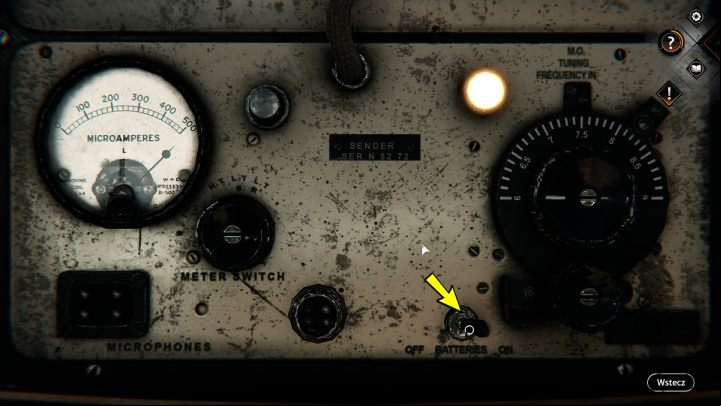 Examine the top part of the radio responsible for receiving messages - Syberia The World Before: Vaghen - Silberspiegel refuge, 1944 - walkthrough - Walkthrough - Syberia The World Before Guide