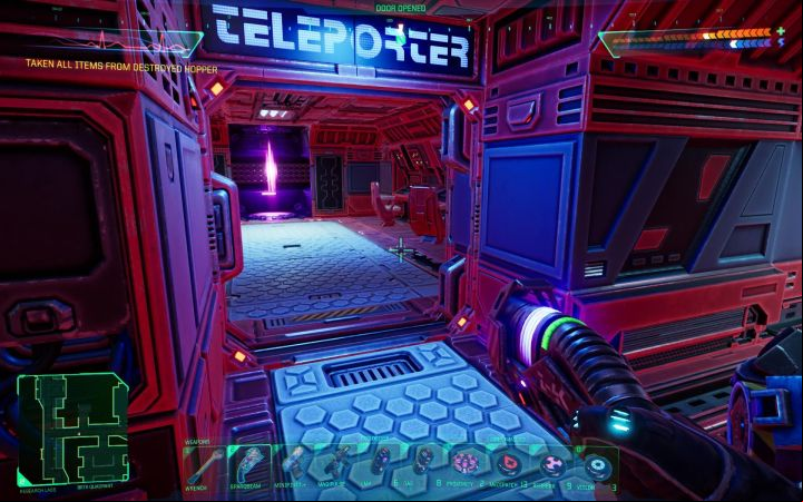 In several places in the game you can also find teleporters - they move the protagonist to another place and it will always be at the same level - System Shock Remake: Is there Fast Travel? - FAQ - System Shock Remake Guide