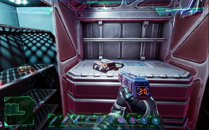 3 - System Shock Remake: How to avoid radiation and biological contamination? - FAQ - System Shock Remake Guide