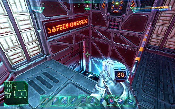 2 - System Shock Remake: Disabling the mining laser - puzzle solution - Puzzles - System Shock Remake Guide