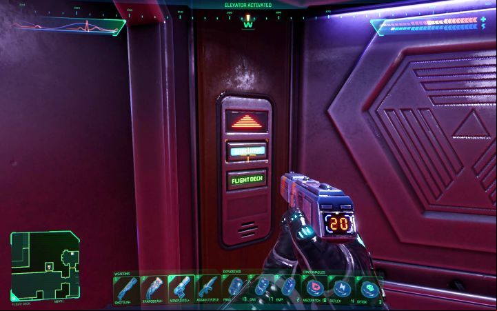 Turning off the mining laser will allow you to explore further decks of the Citadel - System Shock Remake: Disabling the mining laser - puzzle solution - Puzzles - System Shock Remake Guide