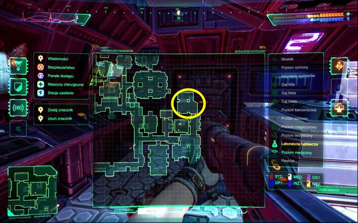 SK-27 can be found in the Research Labs deck - System Shock Remake: List of all weapons and grenades - Basics - System Shock Remake Guide