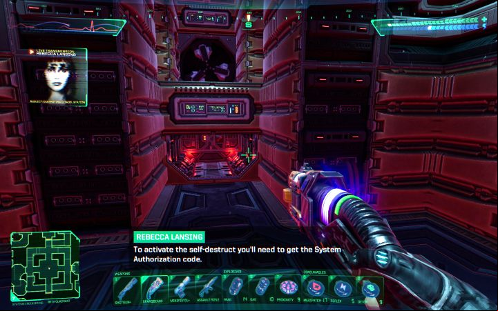 The Reactor is a Level of The Citadel that can be visited during the early phase of the game, but initially, the self-destruct procedure is unavailable - System Shock Remake: Reactor Self-Destruct Procedure - puzzle description - Puzzles - System Shock Remake Guide