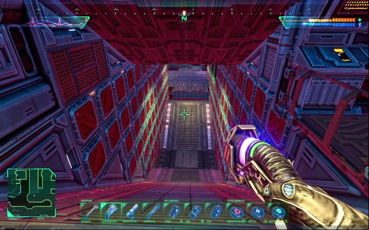 How to unlock: Jump across the big ramp in Storage Deck - System Shock Remake: Trophies / Achievements - list of all, trophy guide - Appendix - System Shock Remake Guide