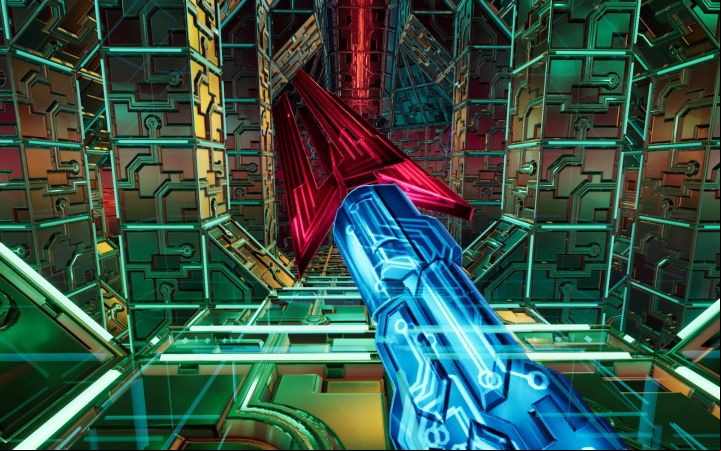 This time, rather than fly, you'll run across Cyberspace - System Shock Remake: Good ending - Endings - System Shock Remake Guide