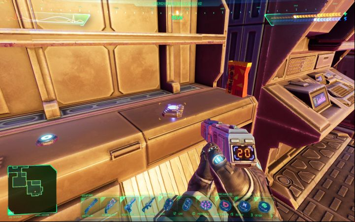 The secret is in the Delta Grove - System Shock Remake: List of all Wares (implants) - Secrets and Collectibles - System Shock Remake Guide