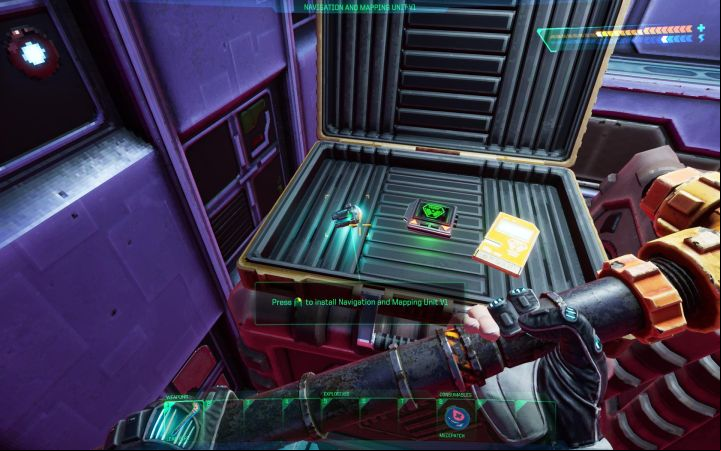 After the conclusion of the prologue and waking up on Medical Deck, check the side room - System Shock Remake: List of all Wares (implants) - Secrets and Collectibles - System Shock Remake Guide