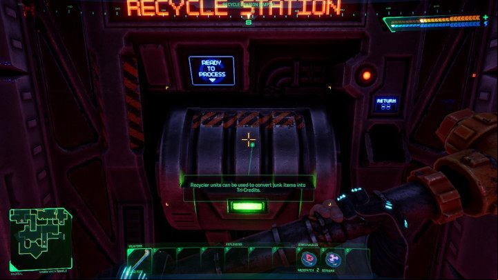 To use the Recycle Station - System Shock Remake: What is the Scrap for? - FAQ - System Shock Remake Guide