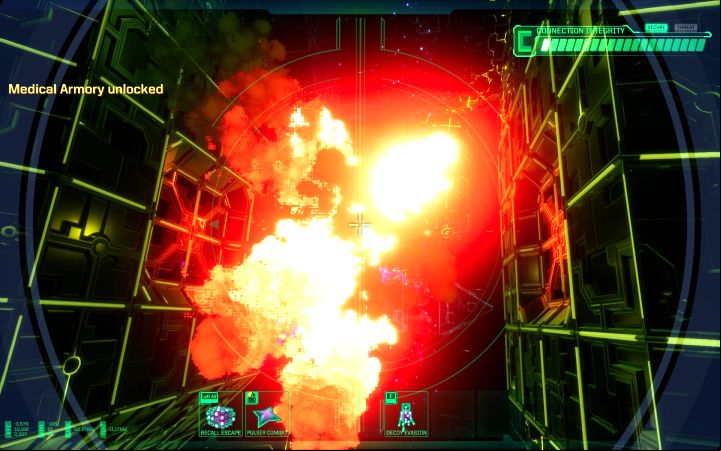 In cyberspace, you must find and destroy the combination of the Armory lock - they're shown in picture 1 - System Shock Remake: Where is the Medical Armory code? - FAQ - System Shock Remake Guide