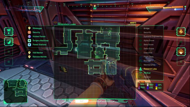 Pick up the ware and it will be installed automatically - System Shock Remake: How to identify enemies? - FAQ - System Shock Remake Guide