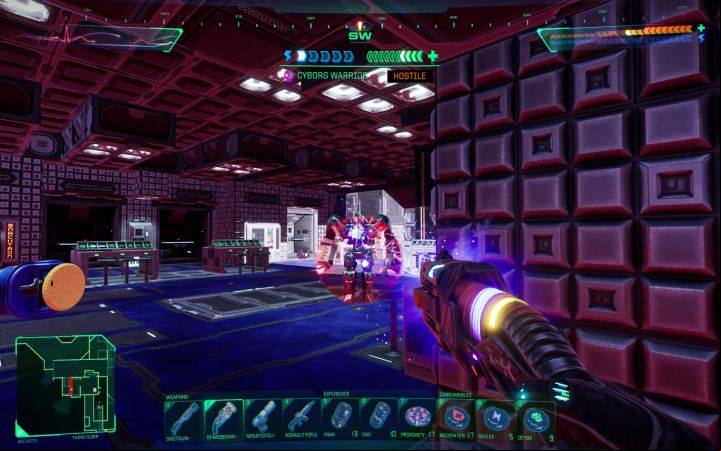 When fighting opponents attacking from a distance, you can increase the chances of avoiding damage by - System Shock Remake: Tips and tricks - Basics - System Shock Remake Guide