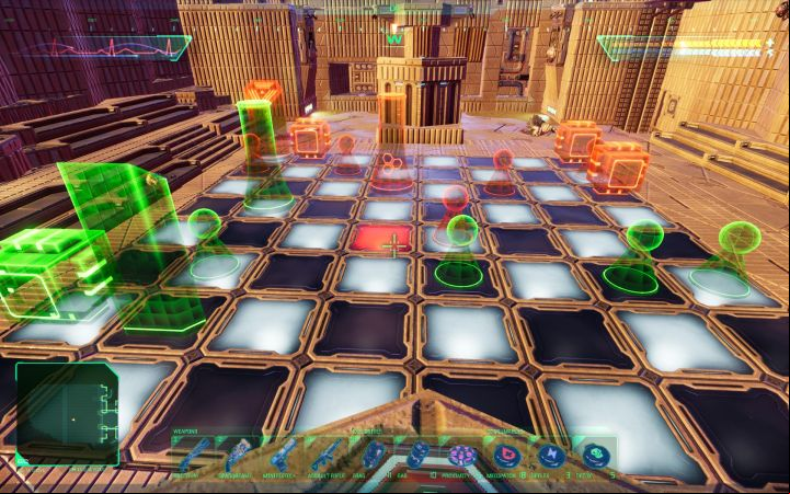 You can control the green pieces - highlight them and choose the place you want them to be moved to (you can only use the allowed moves) - System Shock Remake: Chess puzzle - En ant achievement - Puzzles - System Shock Remake Guide