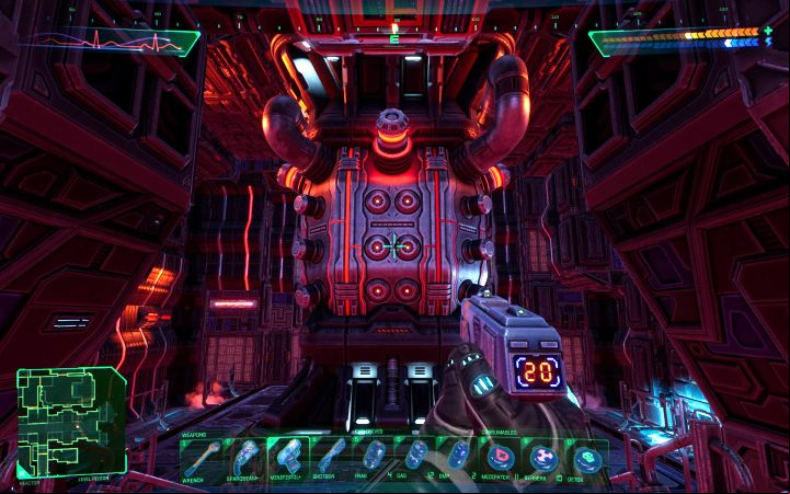 There's a reactor on this deck and it's in a high-radiation area - System Shock Remake: Interactive map - Basics - System Shock Remake Guide