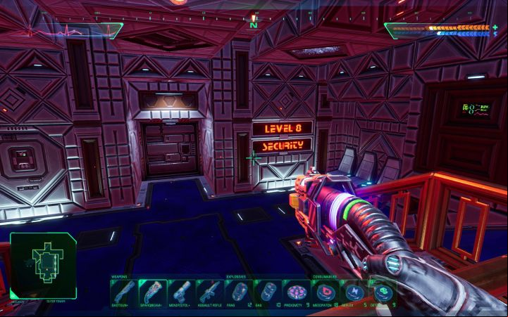This deck is initially locked - System Shock Remake: Interactive map - Basics - System Shock Remake Guide