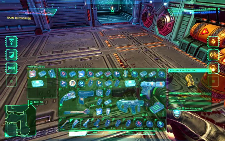 In later phases of the game, you'll start finding Illudium-Cium Batteries - System Shock Remake: How to regenerate Energy? - FAQ - System Shock Remake Guide