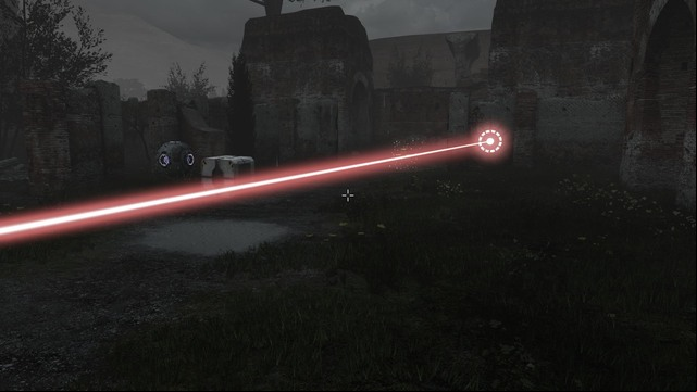 Hexahedron can block metal balls so they wont intersect with laser beams. - A5 | World A - World A - The Talos Principle Game Guide