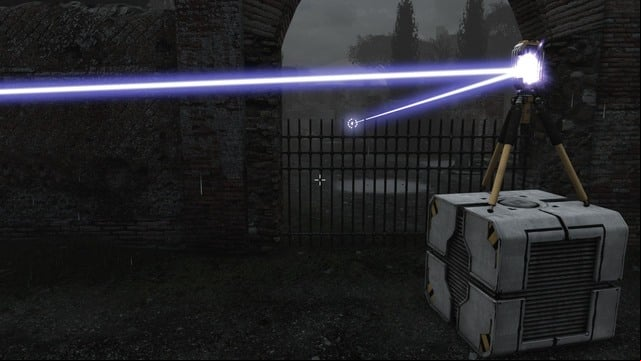Avoid the grating by increasing the connector altitude. - A5 | World A - World A - The Talos Principle Game Guide