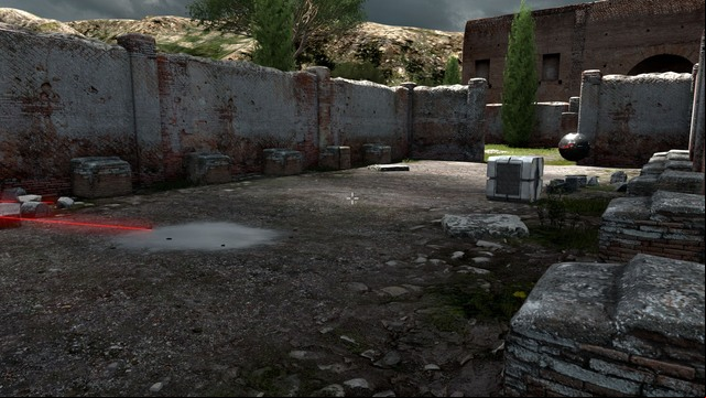 You must get through two metal balls. - A5 | World A - World A - The Talos Principle Game Guide