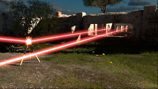 Release the blue transmitter. - A7 | World A - World A - The Talos Principle Game Guide
