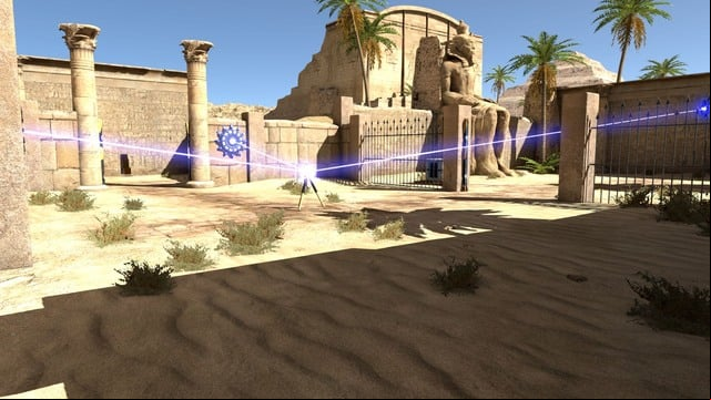 Open everything with a single move. - B3 | World B - World B - The Talos Principle Game Guide