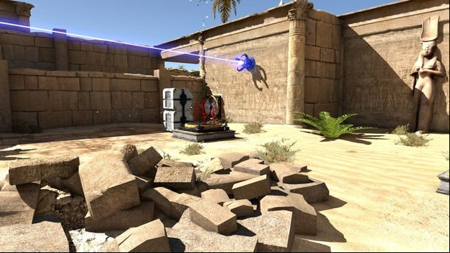 Stop the laser beam for a moment. - B3 | World B - World B - The Talos Principle Game Guide