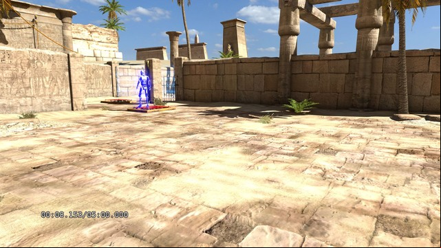 Actions recorded are being played after a moment. - B4 | World B - World B - The Talos Principle Game Guide