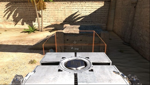 A safe place to leave the hexahedrons. - B7 | World B - World B - The Talos Principle Game Guide