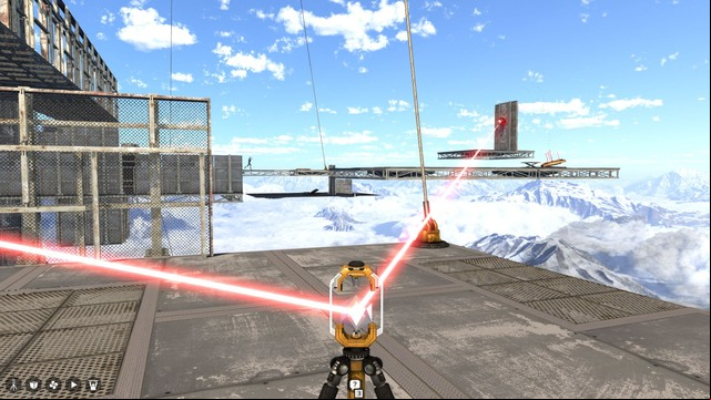 Open the red door. - Tower ending | The Tower - The Tower - The Talos Principle Game Guide