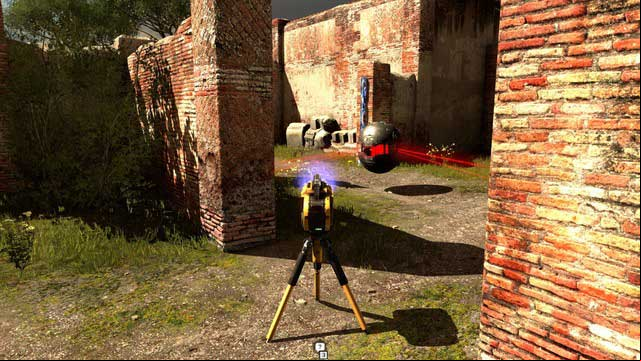 Release the ball. - World A - bonus levels | Messengers and Stars - Messengers and Stars - The Talos Principle Game Guide