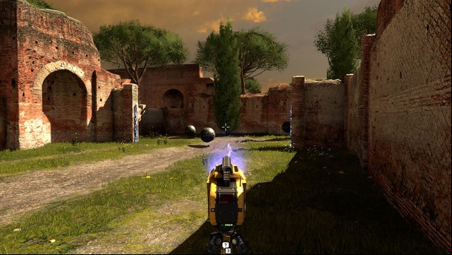 Close the ball behind the door. - World A - bonus levels | Messengers and Stars - Messengers and Stars - The Talos Principle Game Guide