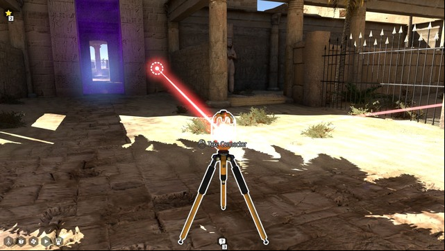 The door to star will open. - World B - stars | Messengers and Stars - Messengers and Stars - The Talos Principle Game Guide